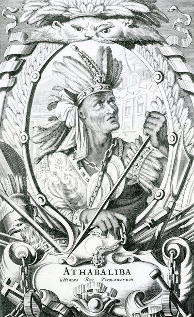 Atabalipa, King of Peru (1497-1533) by English School